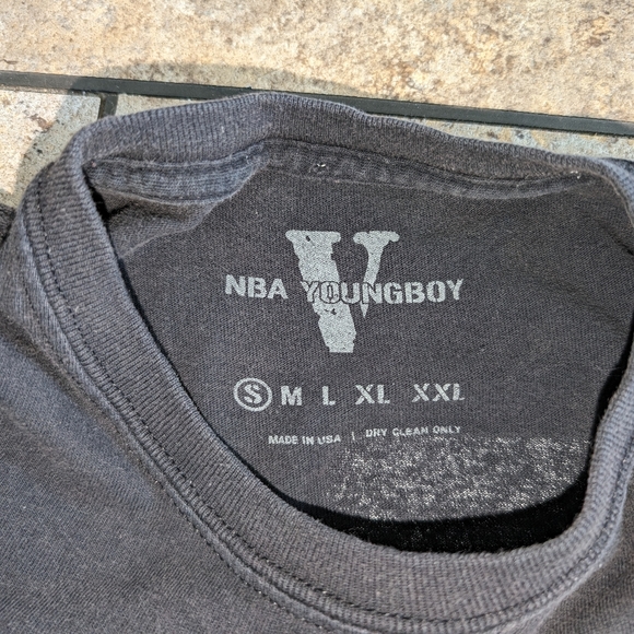 Young Boy Vlone Men's Small Tee - Picture 4 of 7